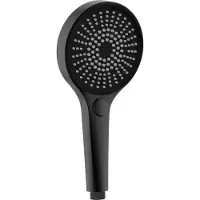 Boss & Wessing Handdouche BWS Sensa 3 Standen ABS 21 cm Mat Zwart PVD
