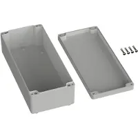 TRU COMPONENTS TC-9065704 Industriële behuizing 340 x 150 x 100 ABS Grijs-wit (RAL 7035) 1 stuk(s)