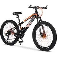 Velo Urban 26 Inch Jeugd Mountainbike – 21-speed Shimano – Schijfremmen – Oranje & Zwart