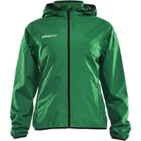 Craft Regenjas Women Jacket Rain Team Green-S