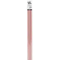 Creativ Company Inpakpapier, rood/wit, Strepen, B: 50 cm, 80 gr, 5 m/1 rol