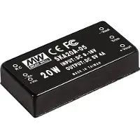 MEAN WELL SKA20C-05 DC/DC-converter 20 W Aantal uitgangen: 1 x Inhoud 1 stuk(s)