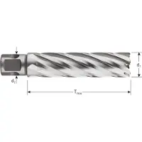Rotec HSS-XE Kernboor SILVER-LINE, universeel 19, ø37x80 - 5363702