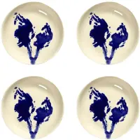 Serax Feast Schotel S - Set van 4 White|Blue Artichoke