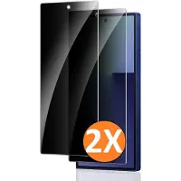 Ntech Privacy Screenprotectors Geschikt voor Samsung Galaxy Fold 7 screenprotector Privacy - 2 Stuks - Full screen protector tempered glass - gehard glas voor Geschikt voor Samsung Fold 7