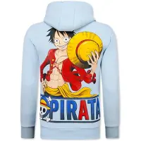 Top Star Oversized hoodie met capuchon one piece pirata print