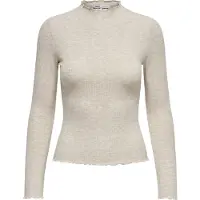 ONLY Shirt 'ONLEmma' beige gemêleerd