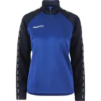 Craft Trainingsjack Women Squad 2.0 Half Zip Club Cobolt Navy-XXL