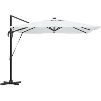 vidaXL Parasol Terracotta 286 x 284 x 270 cm Aluminium en Polyester