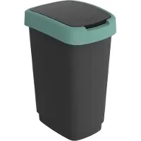 Rotho Twist Afvalbak 50L Mistletoe Groen/Antraciet
