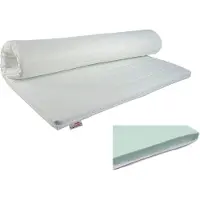 Slaaploods.nl Topper Koudschuim - 180x200 cm - Hoog Slaapcomfort - HR Topmatras - Anti-allergie - 6 cm