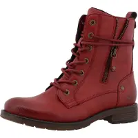Mustang Veterlaarsjes rood