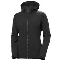 Helly Hansen Jas Women Paramount Hood Softshell Jkt Black-M