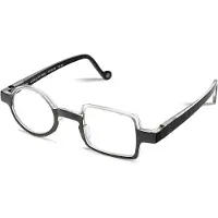 Aptica Leesbril Pop Times Charlie Black/White +3.00