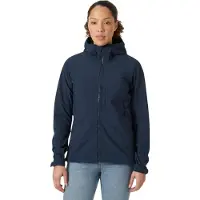 Helly Hansen W Paramount Hooded Softshelljas dames Donkerblauw XS