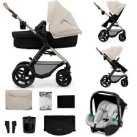 Kinderkraft Kinderwagen 3 in 1 MOOV 2 GREY