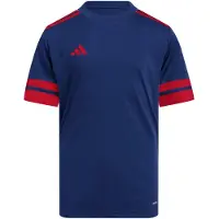 Adidas Functioneel shirt 'Squa25' navy / vuurrood
