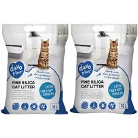Duvo Plus duvoplus kattenbakvulling Premium fijne Silica 0.5-2mm- wit - 2 x 16L