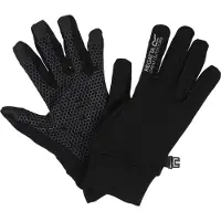 Regatta Grippy Ii Handschoenen Zwart 4-6 Years Jongens,Meisjes
