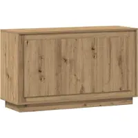 vidaXL Dressoir Artisan-eikenhout, 102 x 35 x 55 cm, houtvezel