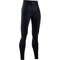 X-Bionic - Dames thermokleding - Invent 4.0 Pants W Black/Charcoal voor Dames - Maat L - Zwart