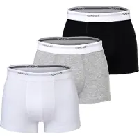 Gant Boxershorts lichtgrijs / grijs gemêleerd / zwart / wit