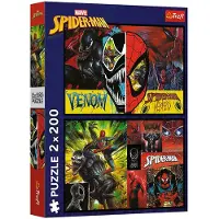 Trefl puzzel Spider-Man dag en nacht - Disney Marvel Spiderman - 2x200 stukjes.