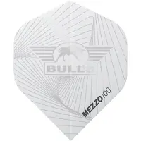 Bull's Dart Flights - Mezzo 100 Wit