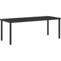 vidaXL Tuin Eettafel Set met kussen 7 pcs Beige poly rattan