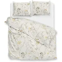 Zohome Zo Home Dekbedovertrek Flanel Leontine - natural 240x200/220cm