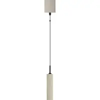 REV hanglamp met accu - dimbaar, hoogte verstelbaar (37-163 cm), beige