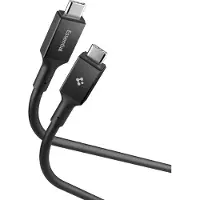 Spigen ACA09460, 2 meter, USB-C, USB-C, USB 3.2 Gen 1 (3.1 Gen 1), 5 Gbit/s, Zwart