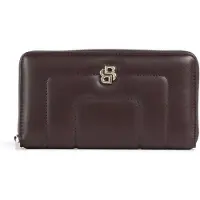BOSS portemonnee B Icon Ziparound Wallet Open Purple donkerpaars