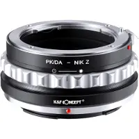 K&F Concept K&F Lens Adapter Pentax K/DA - Nikon Z