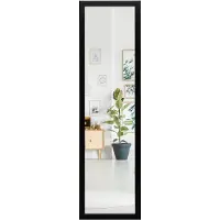 Costway Volledige spiegel, 33 x 120 cm, 2-in-1 wandspiegel en deurspiegel, hangspiegel, spiegel voor garderobe, slaapkamer, woonkamer