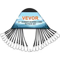Vevor 50-delige platte bungee-koord