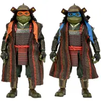 NECA Teenage Mutant Ninja Turtles III Action Figure 2-Pack Leonardo & Michelangelo 18 cm Action Figuur