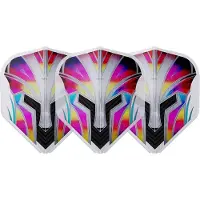 L-Style EZ L1 Prime Series Blue Clear White - Dart Flights