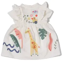 Baby Born jurk, girafmotief, 43 cm