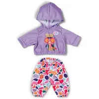 Baby Born Hoodie Outfit 43cm (837306) Doll Paars Kinderen