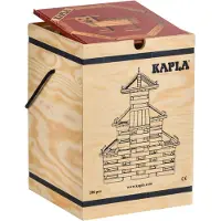 Kapla - Blank - Constructiespeelgoed - Voorbeeldboek - 280 Plankjes