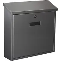 Gardalux Brievenbus - (RVS, Zilver)