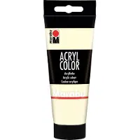 Marabu - Tube AcryColor Couleur Ivoire - 100ml