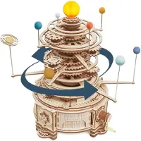 Robotime Mechanical Orrery ST001 - Houten modelbouwpakket