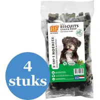 Biofood 3 In 1 Hondenmineralenkoekjes - Hondensnacks - 4 x 200 g