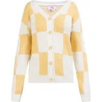 MO Gebreid vest sand / geel