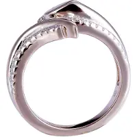 Orphelia Dames 925 Zilveren Ring - Roze ZR-7441
