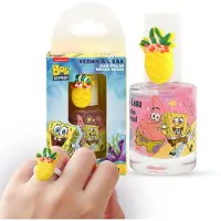 Take Care Sponge Bob Nagellak - Kinderen Nagellak - Glitter Nagellak - Afwasbaar - Waterbasis - 9ml