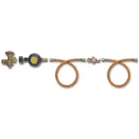 Eno Enoquip Gas Connection Set Goud