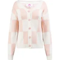 MO Gebreid vest 'Blonda' crème / lichtroze